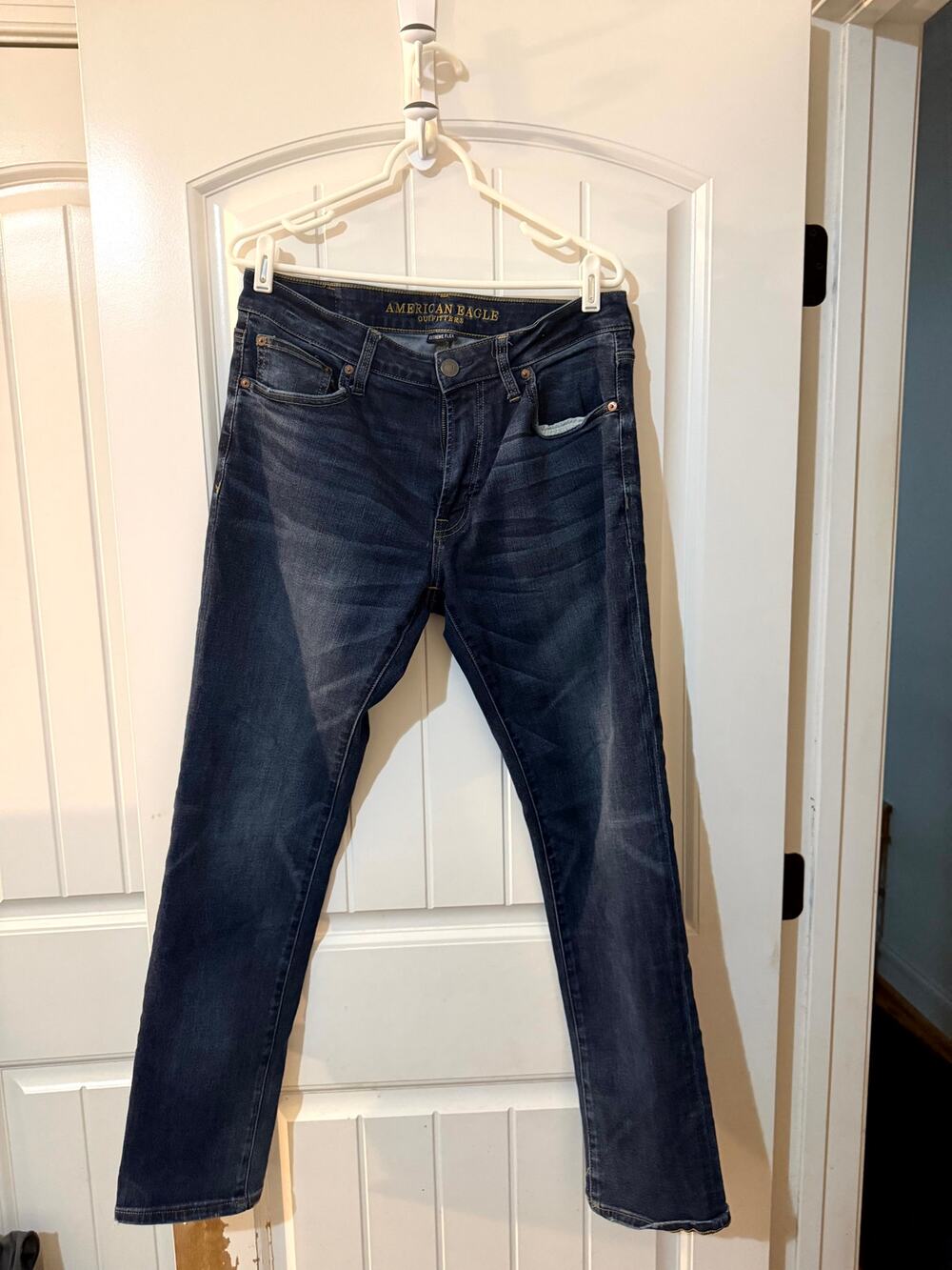 American Eagle Outfitters Extreme Flex Jeans Men's 33x32 Blue Stretch Denim AEO